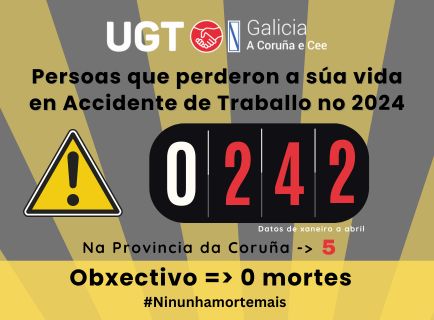 242 persoas perderon a súa vida no traballo (5 na Coruña)2