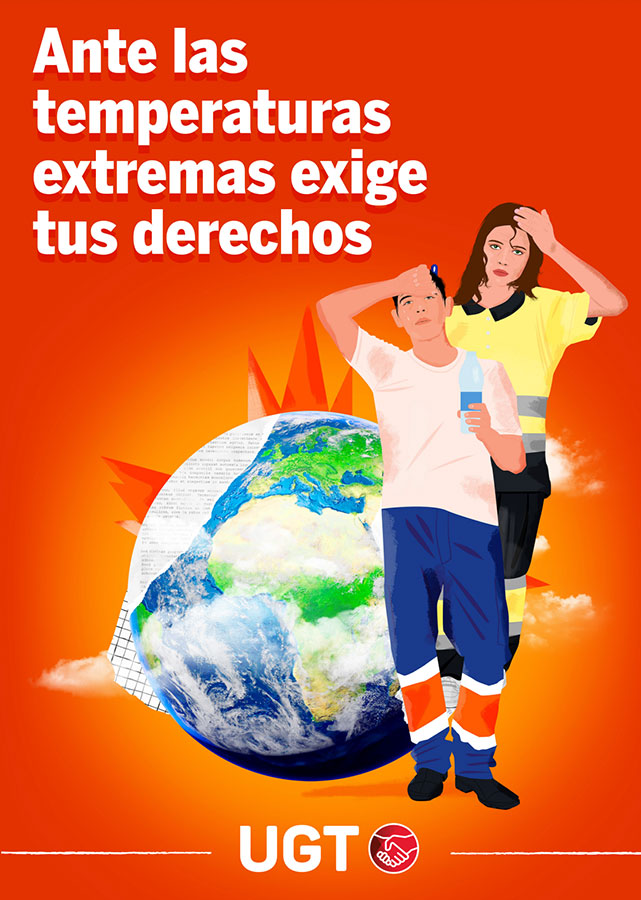 Ante las temperaturas extremas exige derechos.