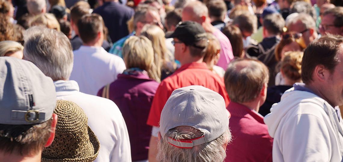 Imaxe da persoas na rúa